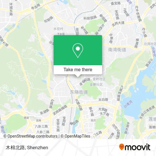 木棉北路 map