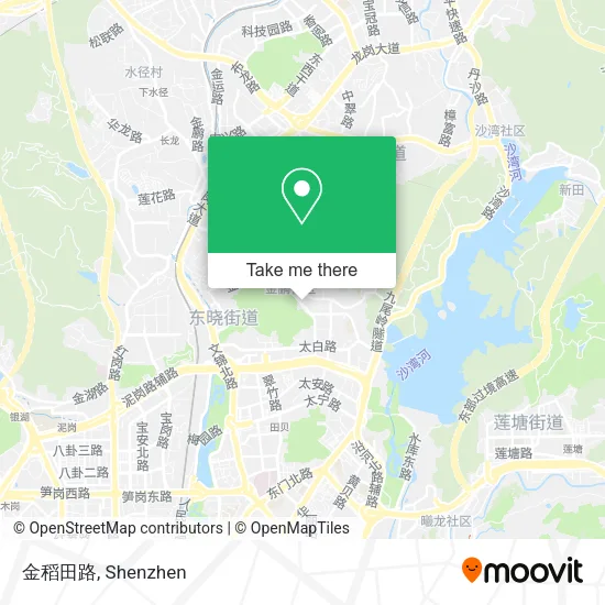 金稻田路 map