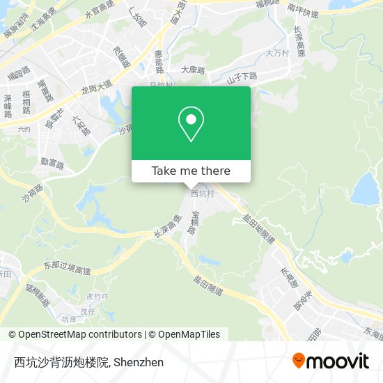 西坑沙背沥炮楼院 map