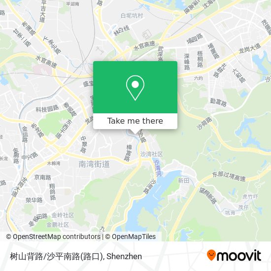 树山背路/沙平南路(路口) map