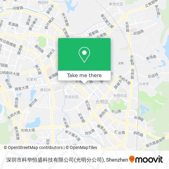 深圳市科华恒盛科技有限公司(光明分公司) map