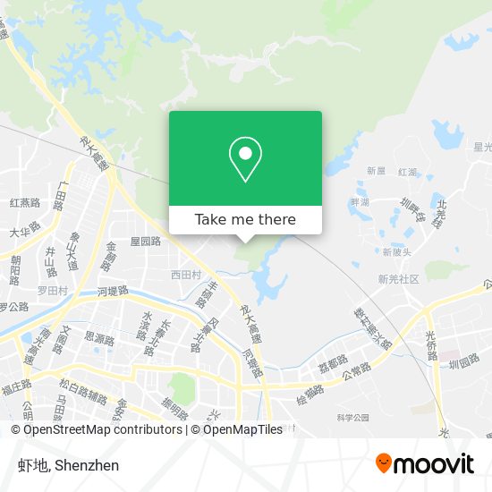 虾地 map