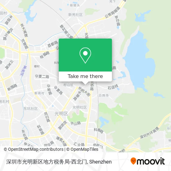 深圳市光明新区地方税务局-西北门 map