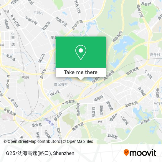 G25/沈海高速(路口) map