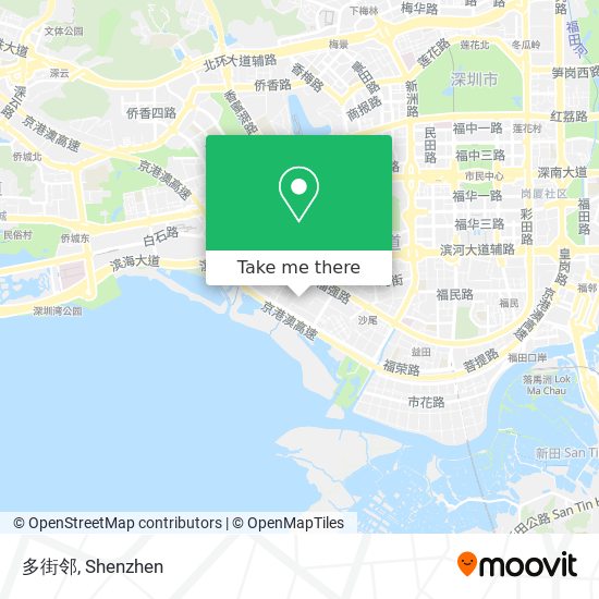 多街邻 map