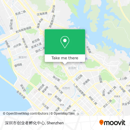 深圳市创业者孵化中心 map