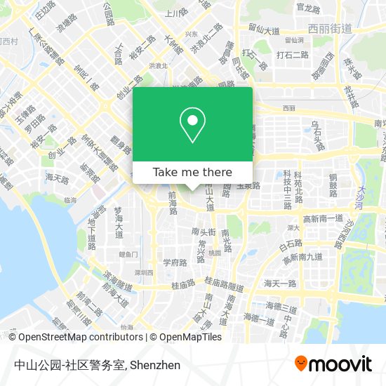 中山公园-社区警务室 map