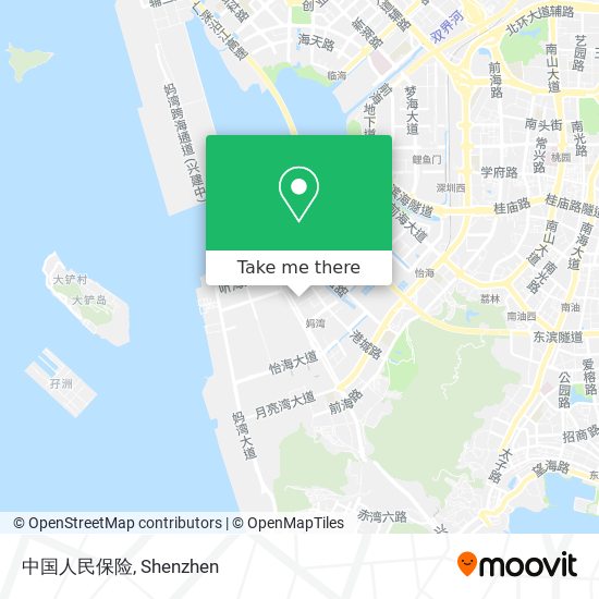 中国人民保险 map