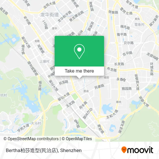 Bertha柏莎造型(民治店) map