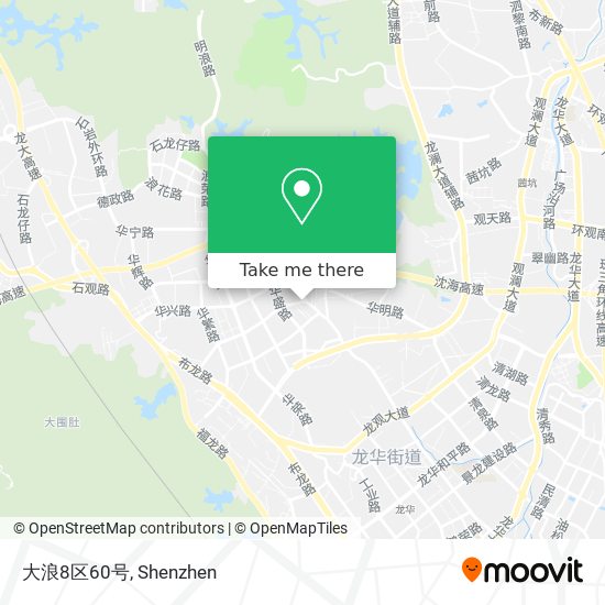 大浪8区60号 map