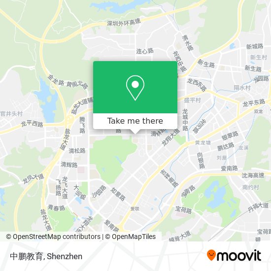 中鹏教育 map