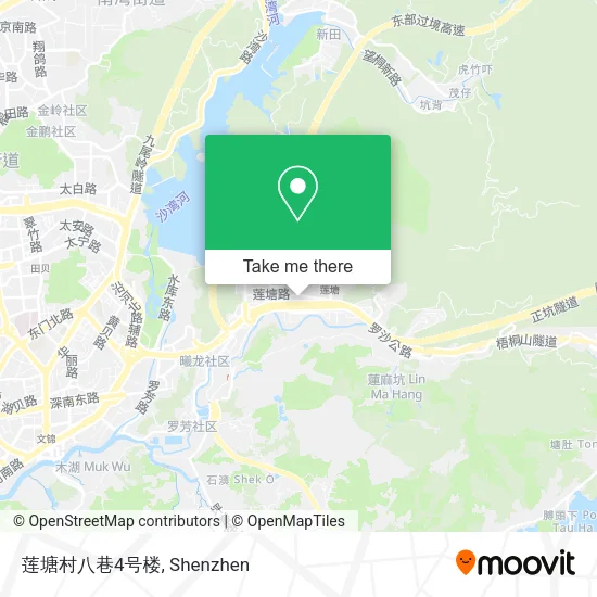 莲塘村八巷4号楼 map
