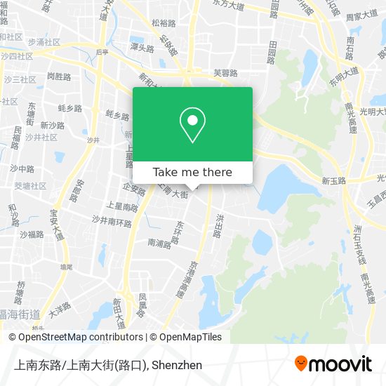 上南东路/上南大街(路口) map