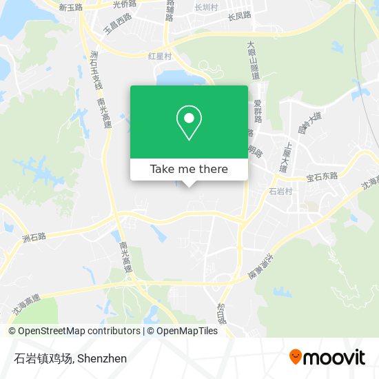 石岩镇鸡场 map