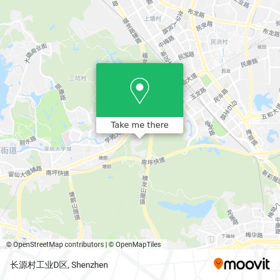 长源村工业D区 map