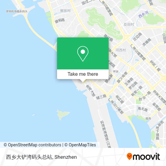 西乡大铲湾码头总站 map