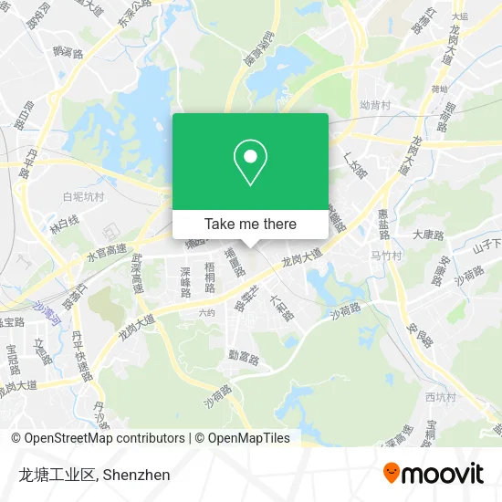 龙塘工业区 map