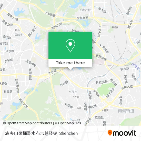 农夫山泉桶装水布吉总经销 map