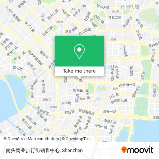 南头商业步行街销售中心 map