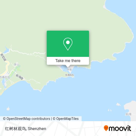 红树林观鸟 map