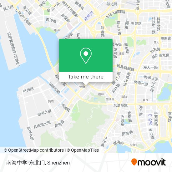 南海中学-东北门 map