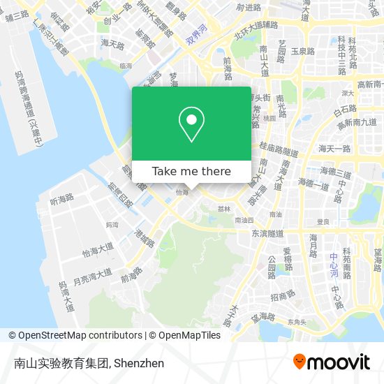 南山实验教育集团 map