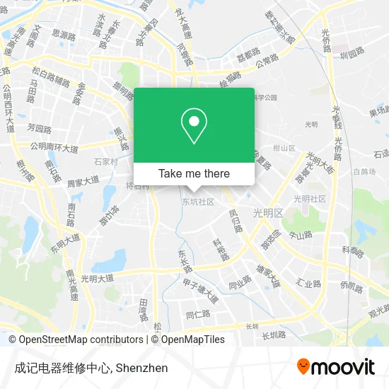 成记电器维修中心 map