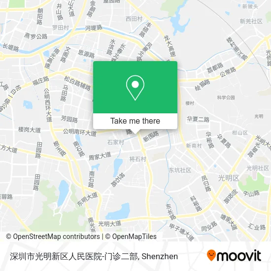 深圳市光明新区人民医院-门诊二部 map