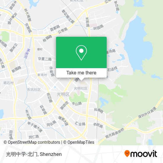 光明中学-北门 map