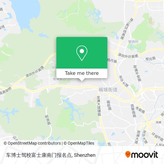 车博士驾校富士康南门报名点 map