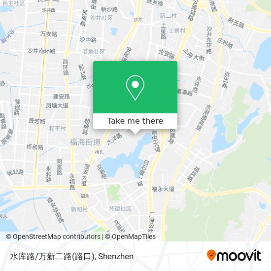 水库路/万新二路(路口) map