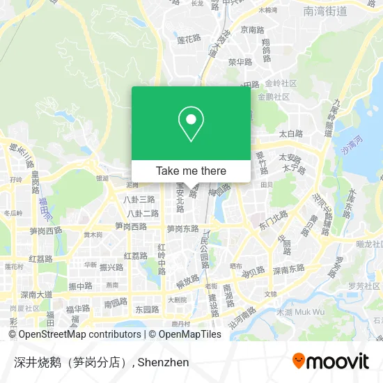 深井烧鹅（笋岗分店） map