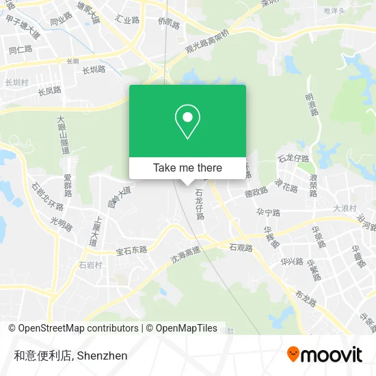 和意便利店 map