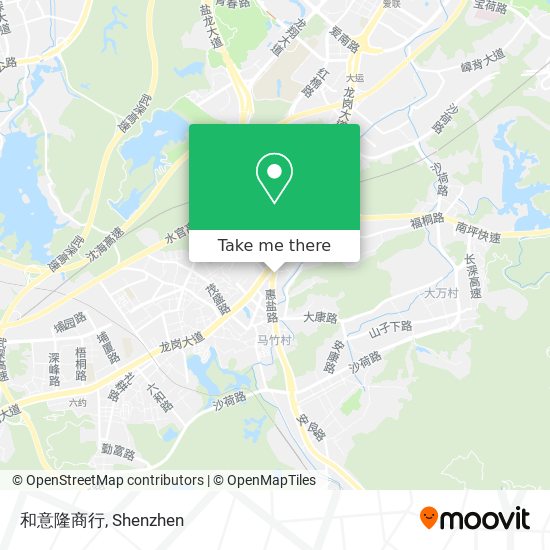 和意隆商行 map