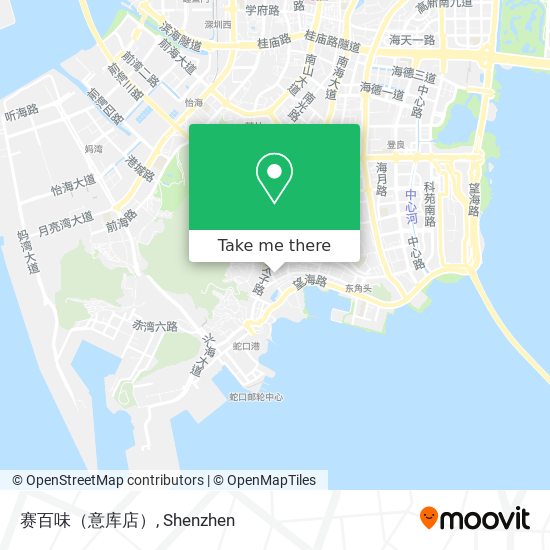 赛百味（意库店） map