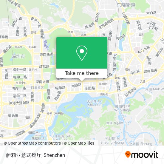 萨莉亚意式餐厅 map