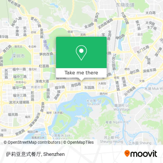 萨莉亚意式餐厅 map
