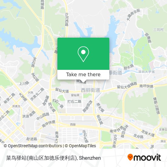菜鸟驿站(南山区加德乐便利店) map