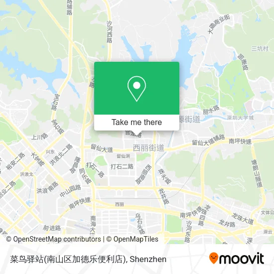 菜鸟驿站(南山区加德乐便利店) map