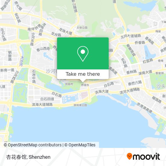 杏花春馆 map