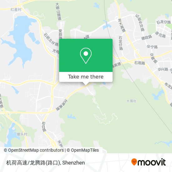 机荷高速/龙腾路(路口) map