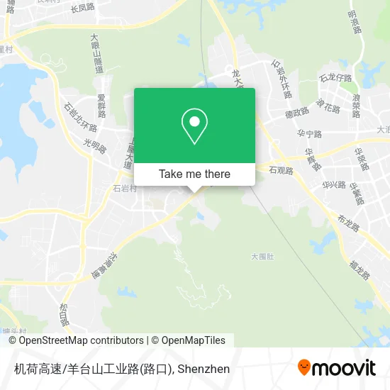 机荷高速/羊台山工业路(路口) map