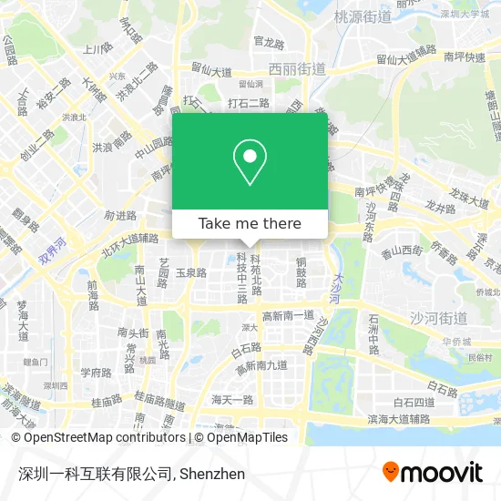 深圳一科互联有限公司 map