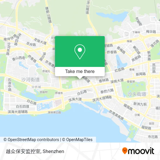 越众保安监控室 map