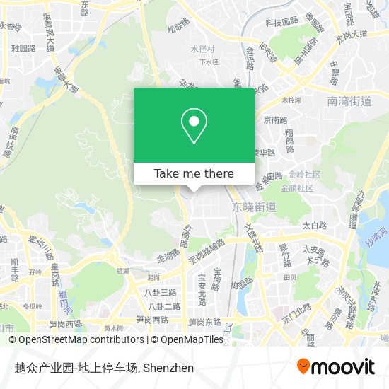 越众产业园-地上停车场 map