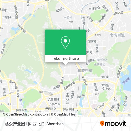 越众产业园1栋-西北门 map