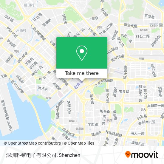 深圳科帮电子有限公司 map