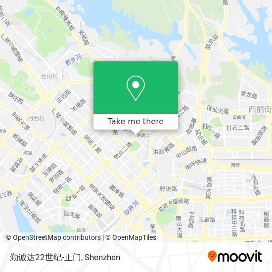 勤诚达22世纪-正门 map
