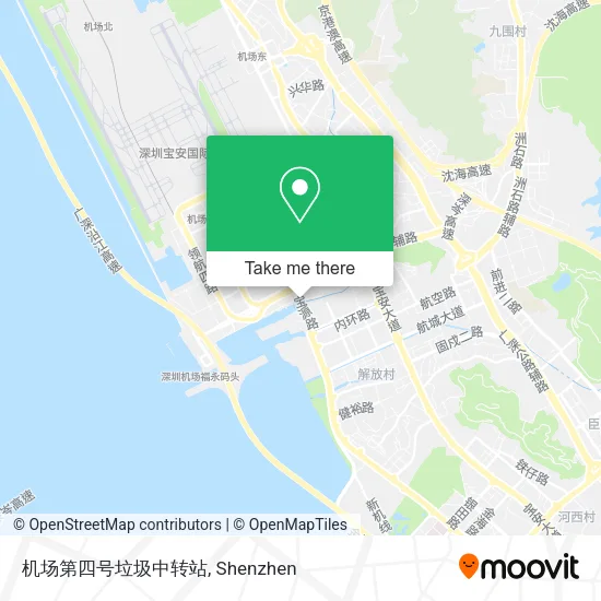 机场第四号垃圾中转站 map