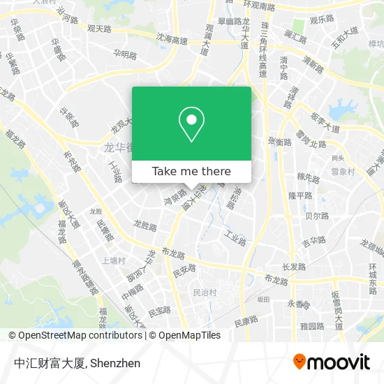 中汇财富大厦 map